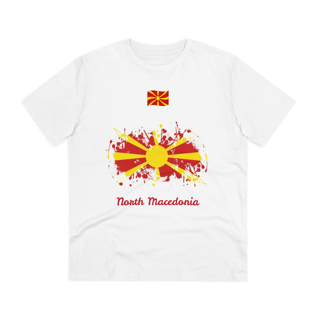 Organic Creator T-shirt - Unisex North Macedonia